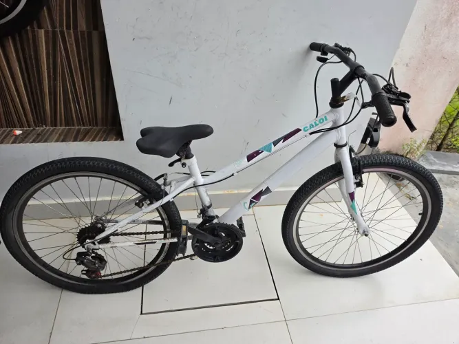 Bicicleta Caloi Aro 24 18 Marchas