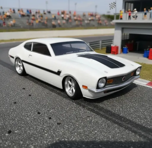 Maverick Branco - Bolha para Automodelo 1:10