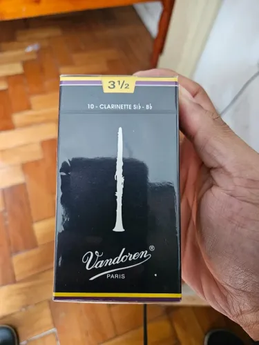Palheta Para clarinete sib Vandoren Tradicional
