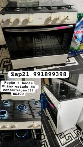 Fogão 5 bocas