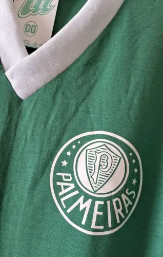Kit 2 Camisas retro Palmeiras anos 80 (1984) Tam.G (#9) e Tam. GG (#16)