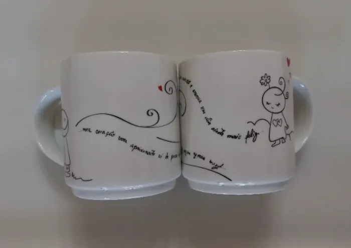 Canecas empilháveis "namorados" - Imaginarium