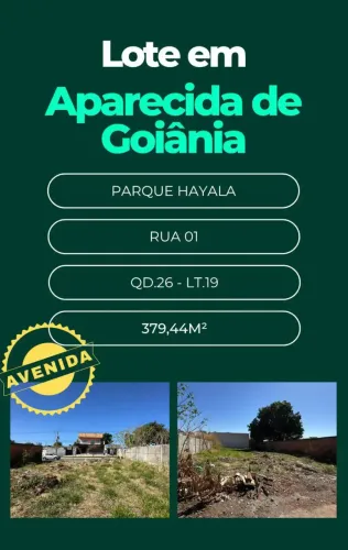Vendo Lote - Aparecida de Goiânia - Go codigo: 293641