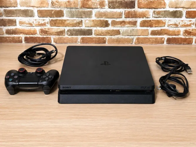 PlayStation 4 Slim 1TB Completo | Funcionando Perfeitamente