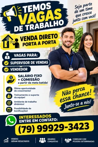 Trabalho com vendas