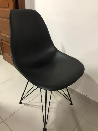 Cadeira Preta Leroy Merlin