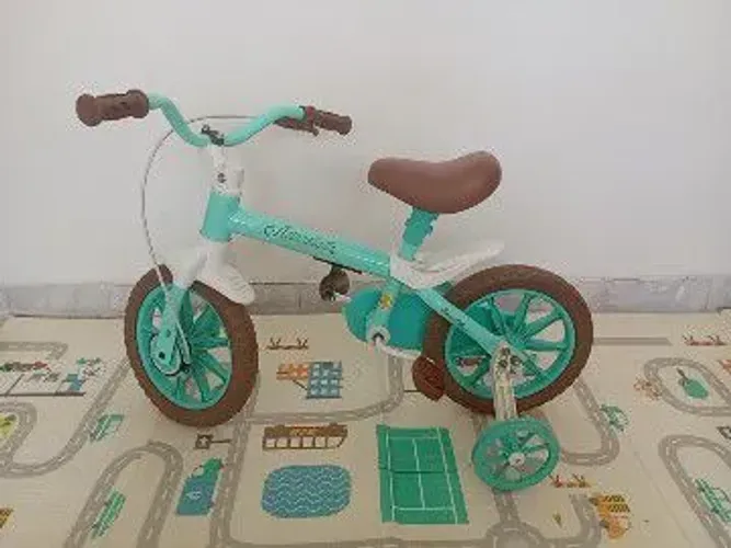 Bicicleta Infantil Nathor Antonella Verde Aro 12