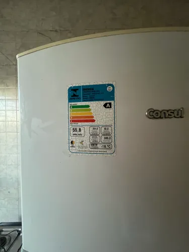 Geladeira Frost Free Consul  Branca Com Freezer 386l 110v Branco 127v