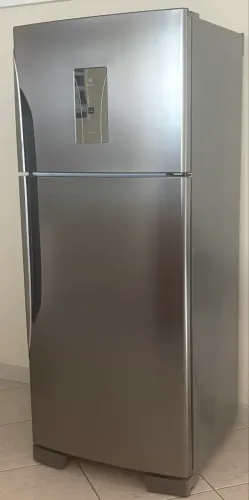 Geladeira Panasonic Econavi Turbo 435L Inox 110V - Silenciosa - R$ 1.100