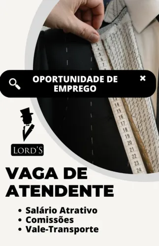 ATENDENTE DE LOJA