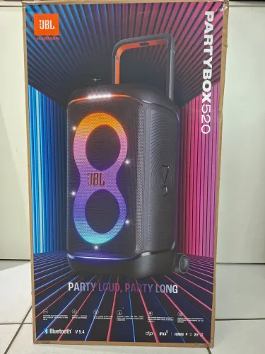 Caixa JBL PartyBox 520 lacrada 