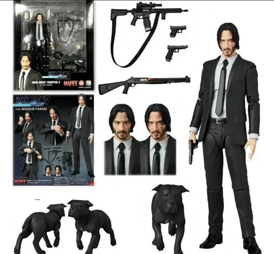 Action Figure John Wick Chapter 2 completa (Aceito trocas em outras figures)
