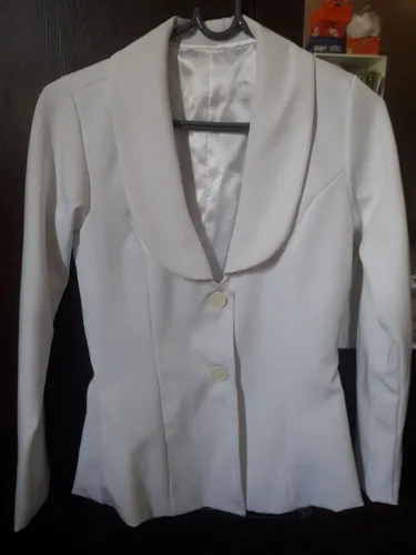 MENOR PREÇO!! Conjunto p/formatura de Blazer + Calça em Oxfordine n. 36
