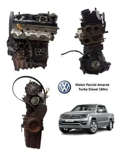 Motor Amarok 2.0 Diesel 180 CV Bi Turbo Peças Amarok 2.0 Diesel 180 CV com Nota Fiscal