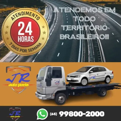 A JR Auto Parts oferece Guincho Rápido em Cuiabá 24hs