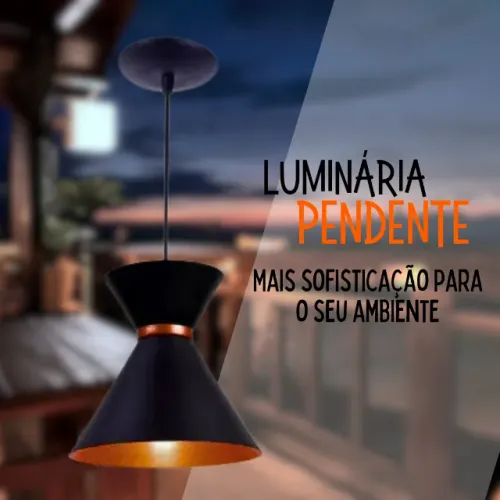 Luminária Pendente de Luxo para Sala, Quarto e Cozinha Ilumine Seu Espaço com Estilo _ CS3