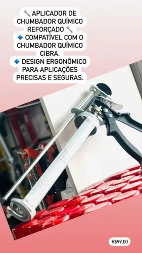 Aplicador para PU / Silicone / Chumbador Quimico