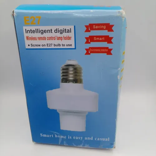 Lâmpada soquete digital wireless E27 110/220V