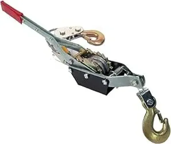 Guincho manual 1 ton X 1,5 metro com trava de segurança-Carbografite