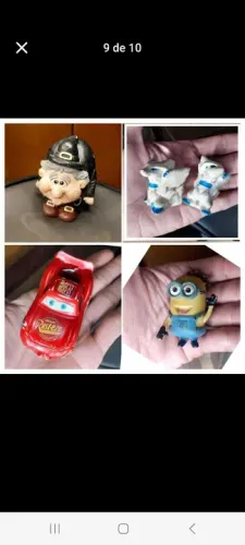 Brinquedos disponíveis