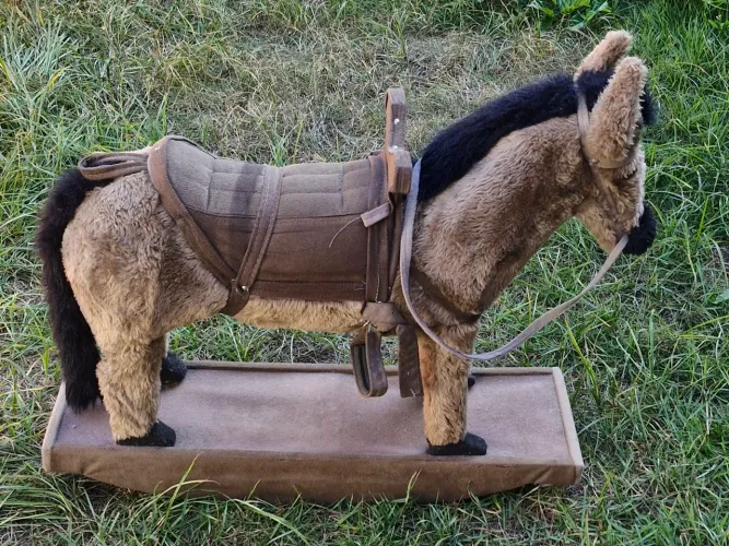 Cavalo ponei de balanço para crianças montar lindoooo