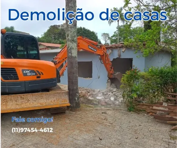 Demolição e Remoção de Entulhos