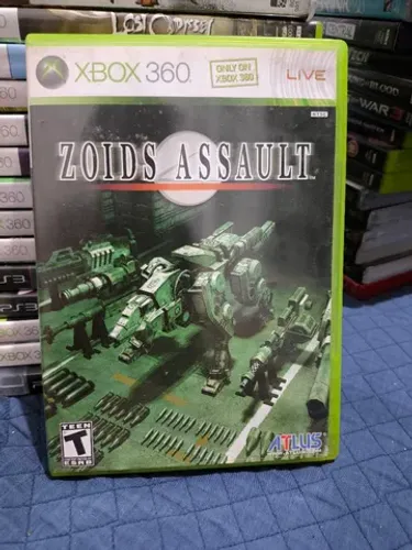 Zoids Assault Xbox 360 original, mídia física, muito raro.