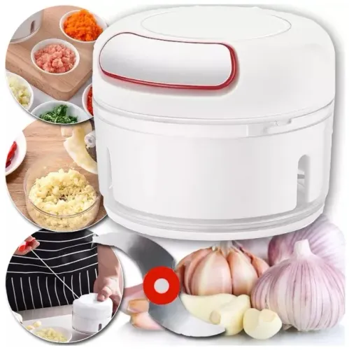 Triturador Alho Manual Processador Picador Fatiador Legumes