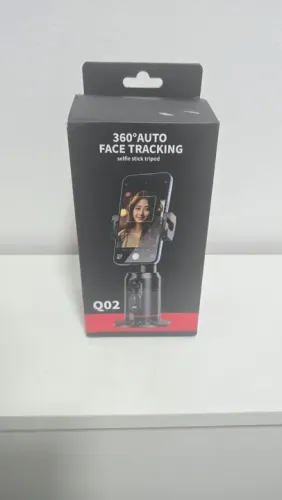 Gimbal Estabilizador Pau de Selfie Q02 Smart com reconhecimento de Rosto por AI