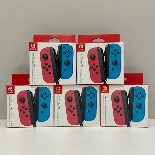 Joy-Cons Nintendo Switch Lacrados Originais - FFSTOREGAMES 