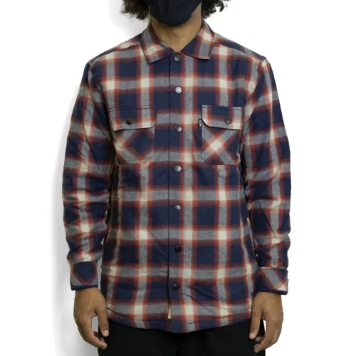 Jaqueta MCD Forrado Bomber Bkns Vermelha Marinho
