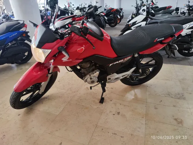 HONDA CG FAN 160 VERMELHA 2019 SHALON MOTOS
