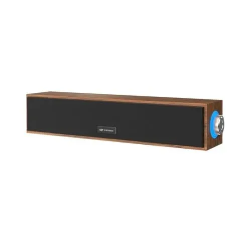 Barra de Som Soundbar C3Tech SB-30BK 2.0 - Conexão P2 e Alimentação USB, 6W de Potência