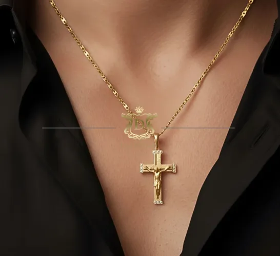 Conjunto Italiano em Ouro 18K em Promoção