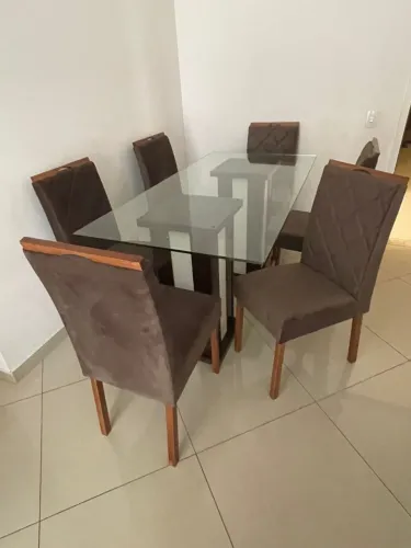 Cadeiras 6 Unidades (Sem a Mesa) NOVO FRETE GRÁTIS