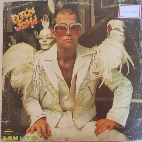 Disco vinil Elton John os grandes sucessos 