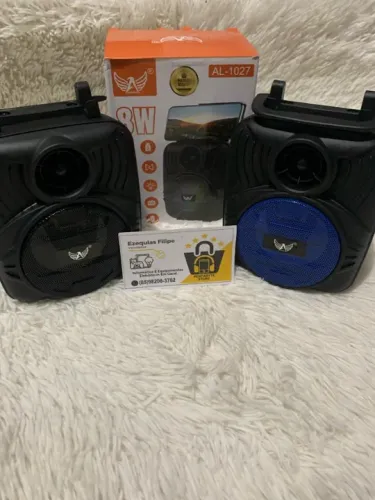 Caixa De Som 8W Bluetooth Nova Imperdível!!!