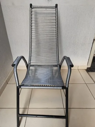 2 cadeira de Fibra Seminova