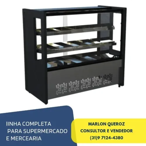 Balcão Estufa 1,25M Polar Standart Novo