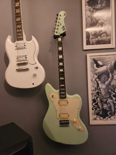 Guitarra Aslan JG - Captação Customy, hardware Gotoh