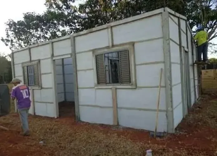 Kit Estrutural casa premoldada SO MATERIAL  SEM INSTALAÇÃO  POR METRO QUADRADO 