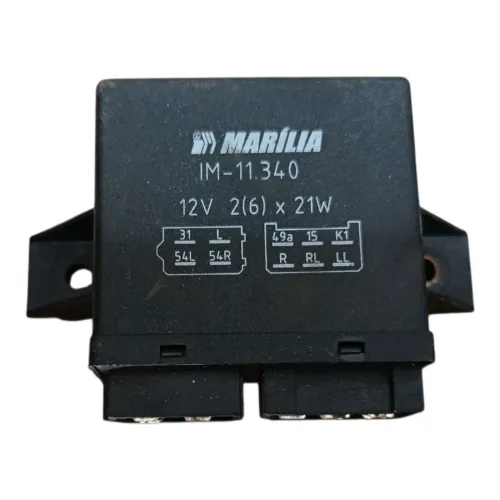 Relê De Pisca 12v 10 Terminais P/ Mercedes Benz Marilia 12v