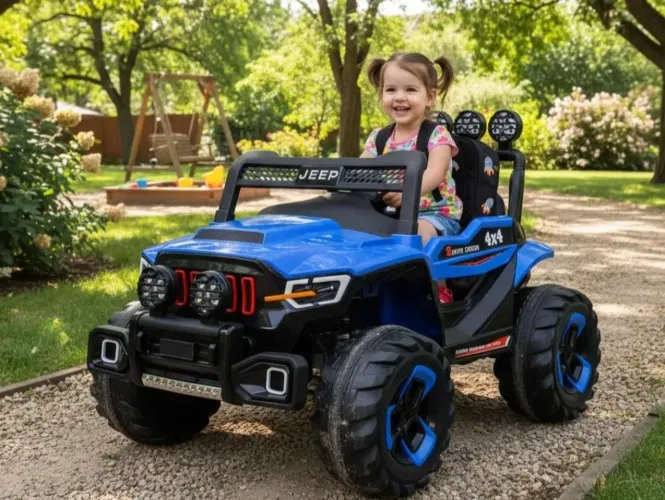 CARRO ELÉTRICO INFANTIL OFF ROAD 4X4 ELETRICO 12 VOLTS COM BLUETOOTH 