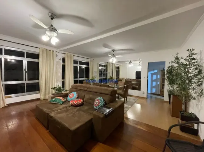 Apartamento venda 3 quartos garagem demarcada Gonzaga Santos/SP