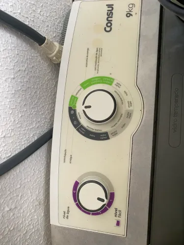 Vendo máquina de lavar cônsul 9kg