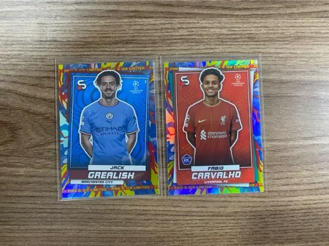 Cards de Futebol - Fire and Ice - Topps Superstars 22/23