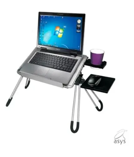 Suporte para Notebook e-table da ASYS modelo LD05 em alumínio. 