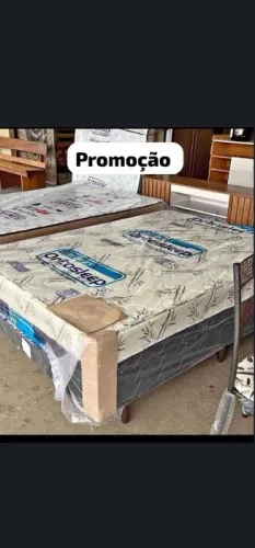 Cama box casal nova
