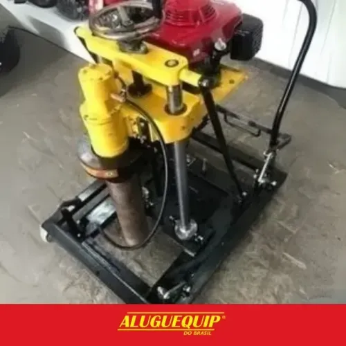 Perfuratriz de concreto a gasolina usada