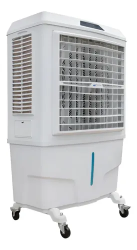 Climatizador De Ar Portatil Ventilador 100 Litros 9000 Vazão Cor Cinza
